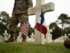 Why Americans Still Cross the Atlantic for Omaha Beach: Inside Normandy’s Most Powerful Journey French and American flags beside a white cross at Normandy American Cemetery