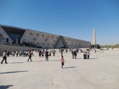 Could the Grand Egyptian Museum Overtake the Louvre? Inside Egypt’s Billion-Dollar Tourism Bet Grand Egyptian Museum modern exterior with visitors in Giza, Egypt