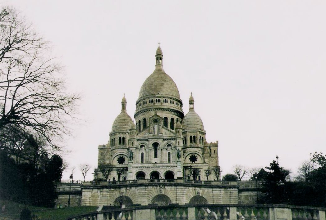 The Basilica of Sacré-Cœur in Montmartre, Paris