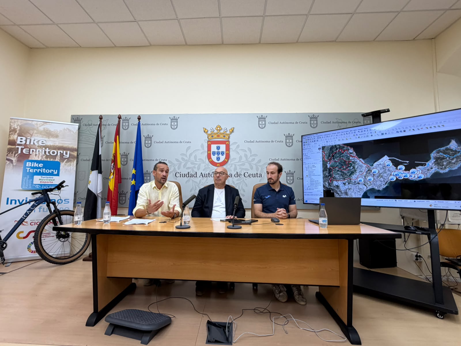 Ceuta presents its Bike Territory tourism development project in July 2026