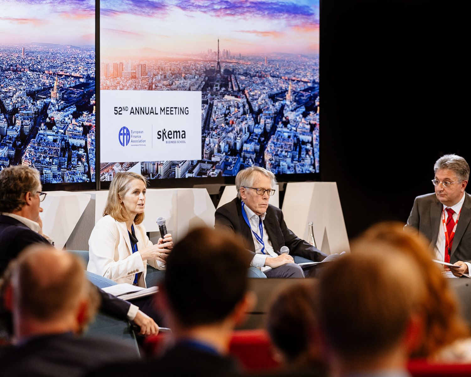 Professional conference in Paris representing event management careers in France