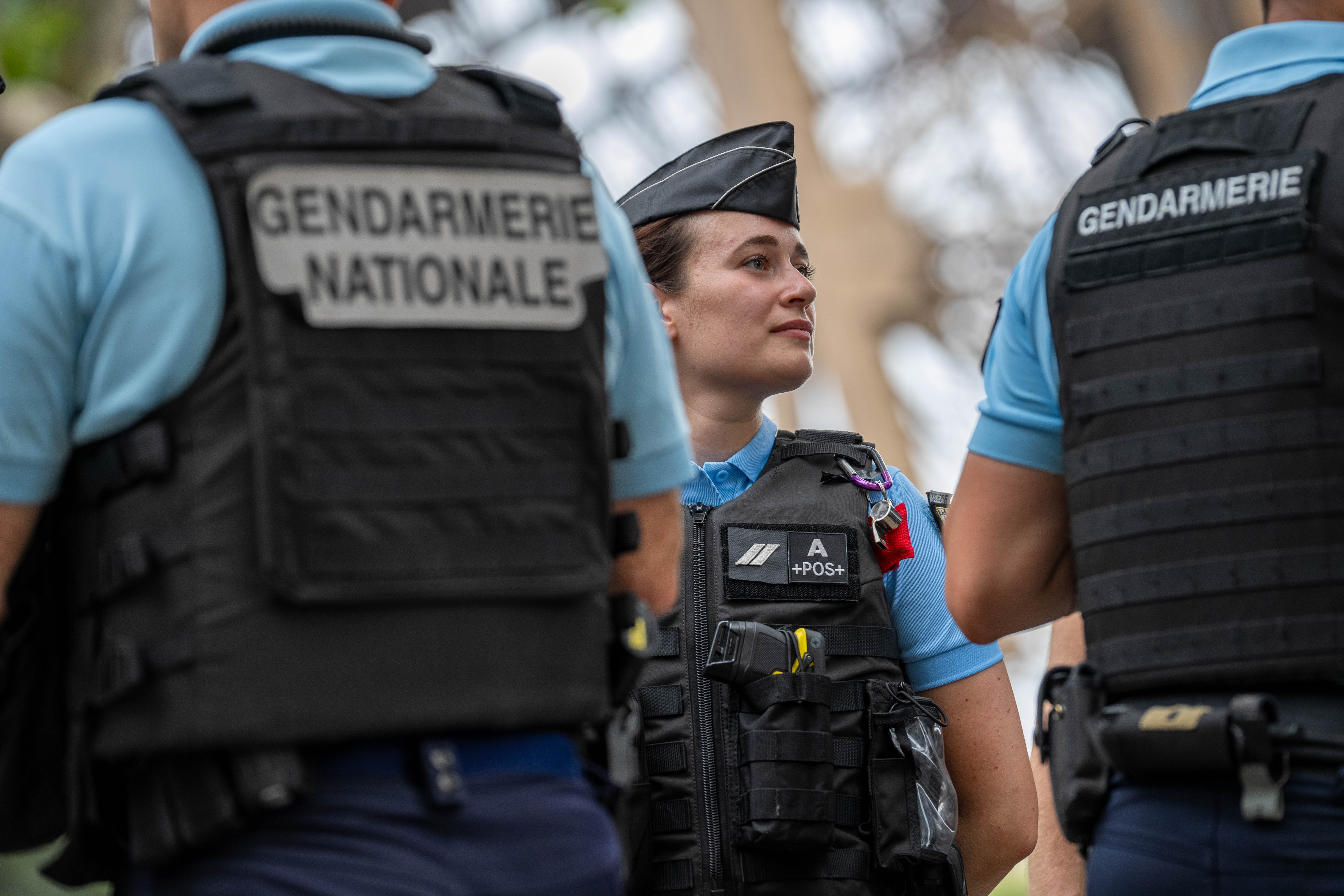 No Security. No Tourism. No Economy. The Invisible Force Behind France’s Success. French Gendarmerie officers near the Eiffel Tower in Paris