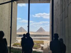 The Museum Power Index 2026: Can Egypt’s Grand Egyptian Museum Challenge Paris, Berlin and America? Giza Pyramids viewed from the Grand Egyptian Museum for the world museum ranking 2026