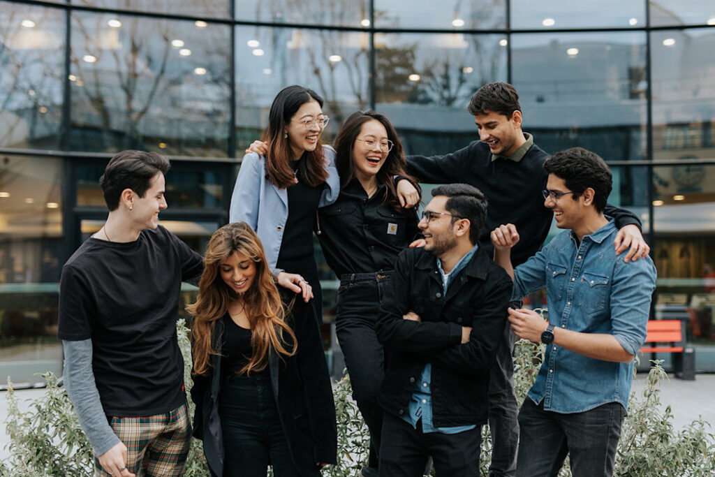 International ESSEC students on the Cergy campus