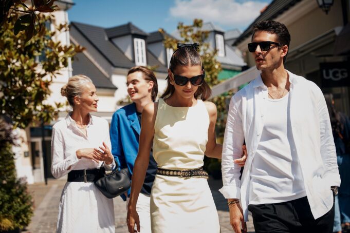Luxury shopping at La Vallée Village near Paris La Vallee Village - Paris Region, France