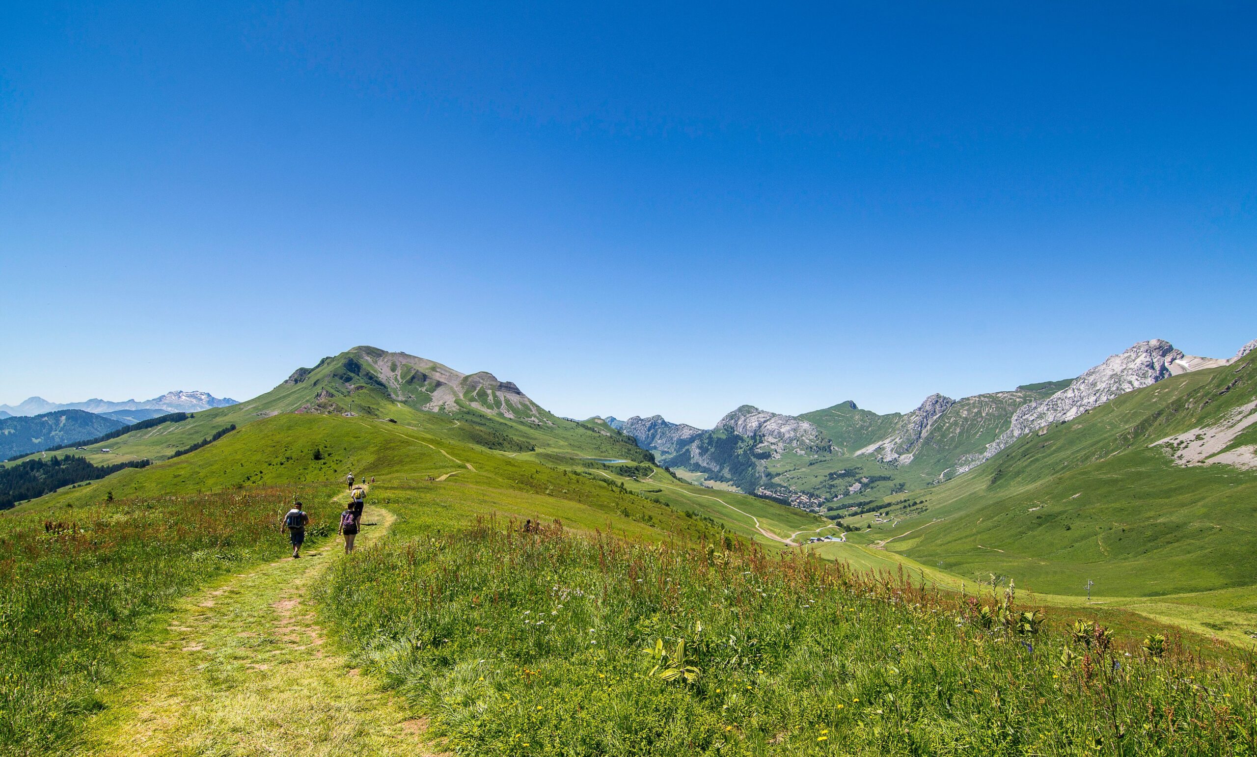 Savoie Mont Blanc landscape showing the regional strength of tourism in the French Alps