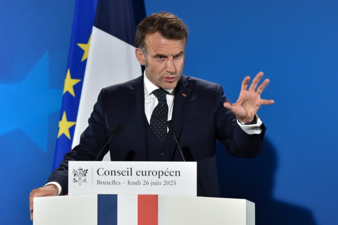 OUISTARS hero — Emmanuel Macron at an official European meeting on 26 June 2025 Emmanuel Macron at an official European meeting on 26 June 2025
