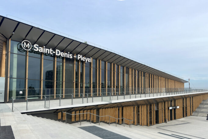 OUISTARS hero — The Saint-Denis Pleyel station built for the Grand Paris Express The Saint-Denis Pleyel station built for the Grand Paris Express
