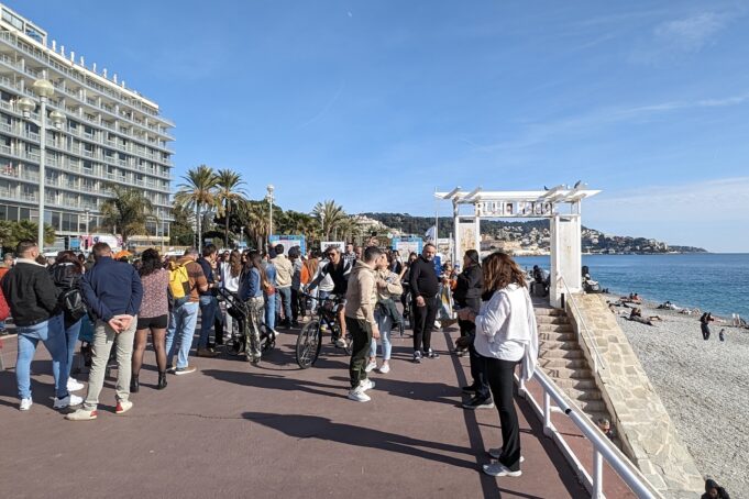 OUISTARS hero — The Promenade des Anglais and Mediterranean waterfront in Nice in 2024 The Promenade des Anglais and Mediterranean waterfront in Nice in 2024