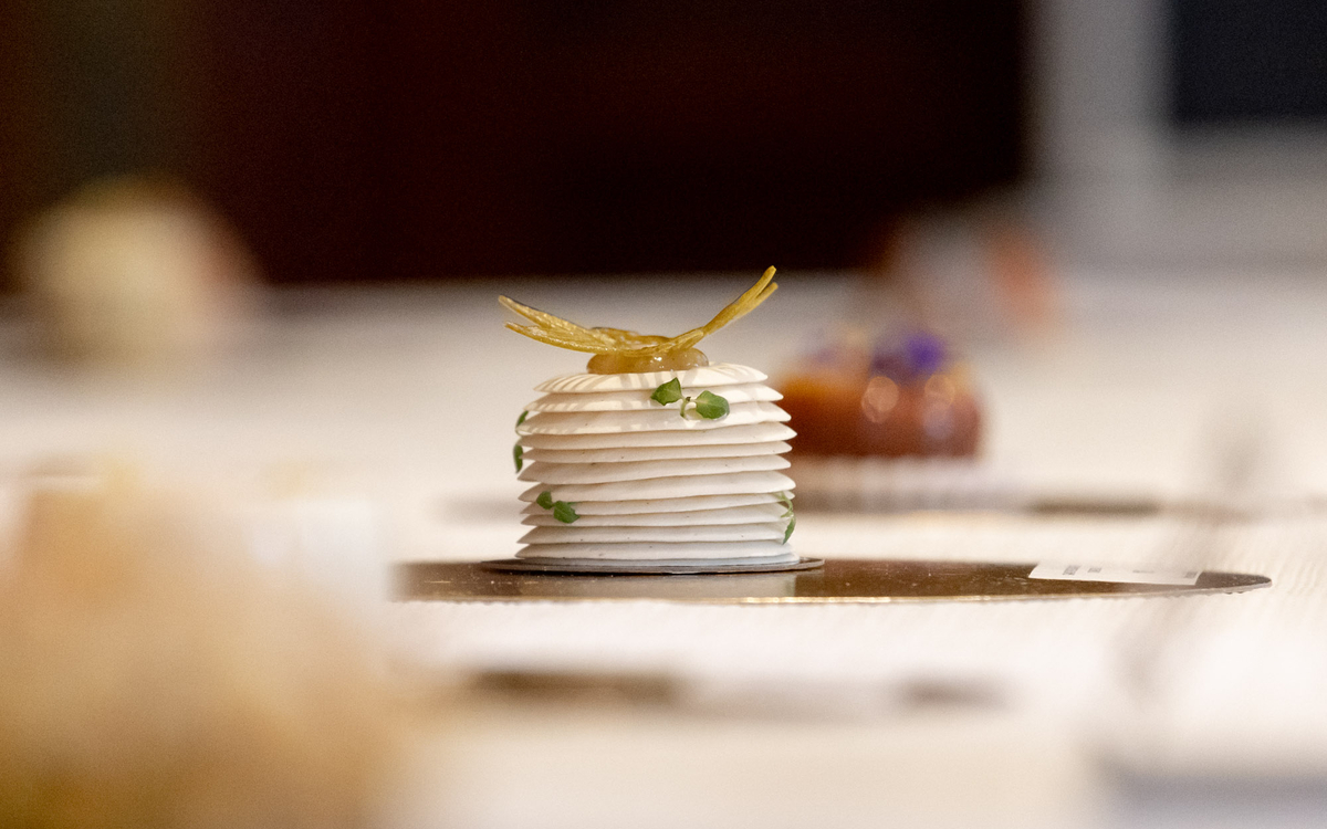Création professionnelle présentée au Grand Prix de la Pâtisserie 2025 à Paris
