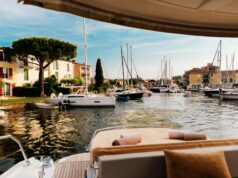 Saint-Tropez After the Billionaires: Can the Village Save Its Soul from the Luxury Economy? A yacht entering the harbour of Saint-Tropez in 2025