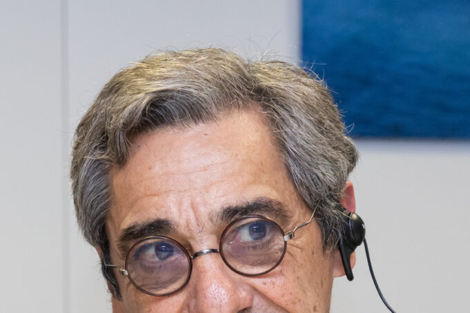 Serge Papin during his official visit to the European Commission in 2025