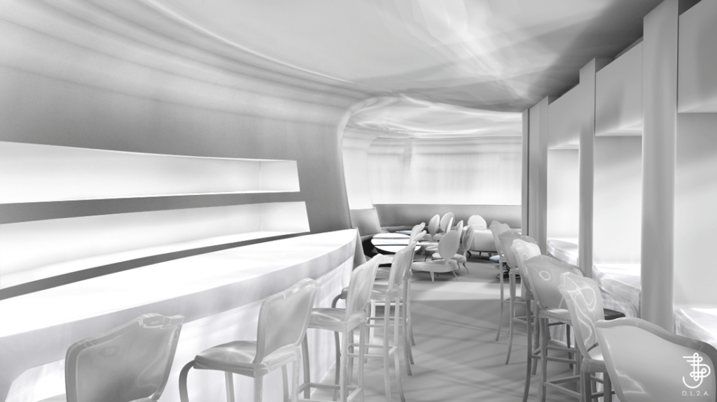 Bar 228 inside Le Meurice Paris