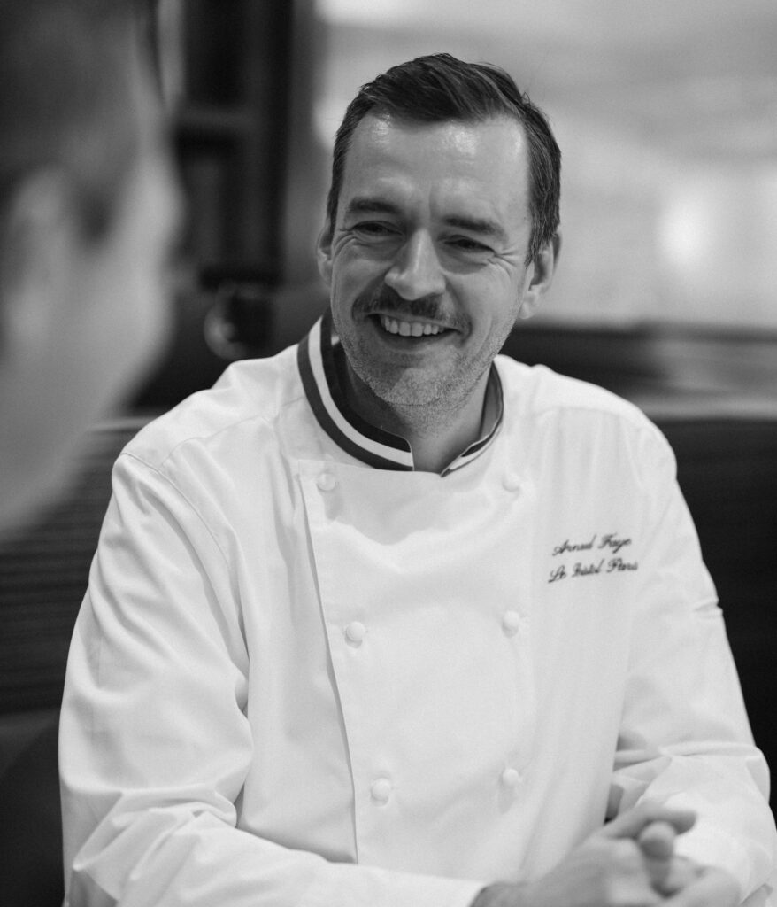 Chef Arnaud Faye, executive chef of Le Bristol Paris