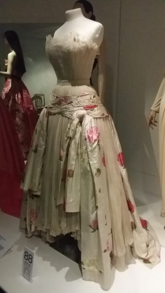 Christian Dior Henri Sauguet ballgown from 1949 to 1950