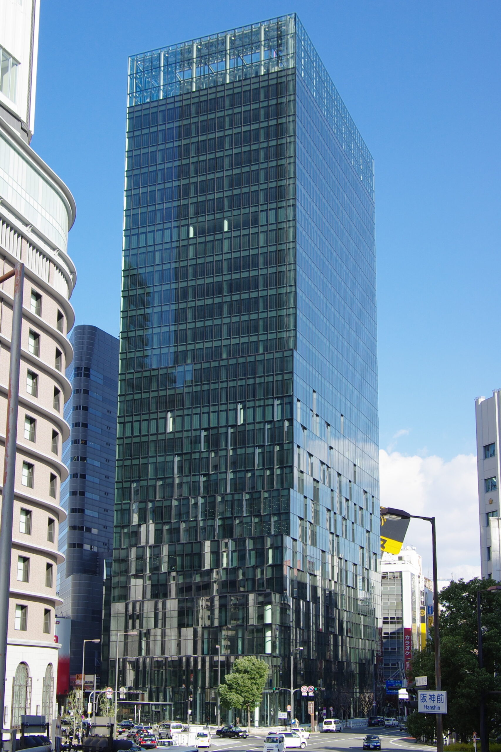 Fukoku Tower designed by Dominique Perrault in Osaka