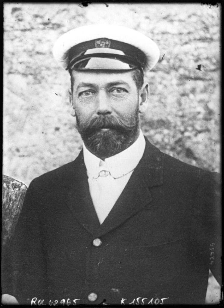 Historic portrait of King George V