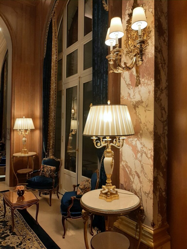 Salon Proust library and tea room at Ritz Paris