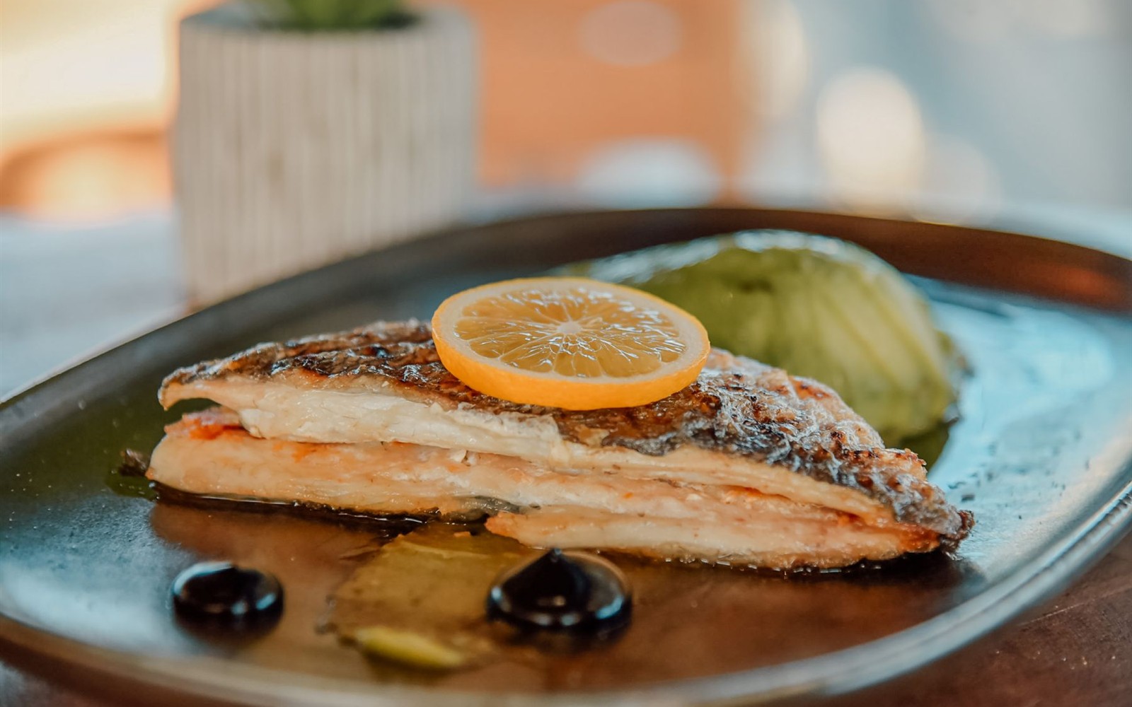 A plated fish dish — illustrative photograph.