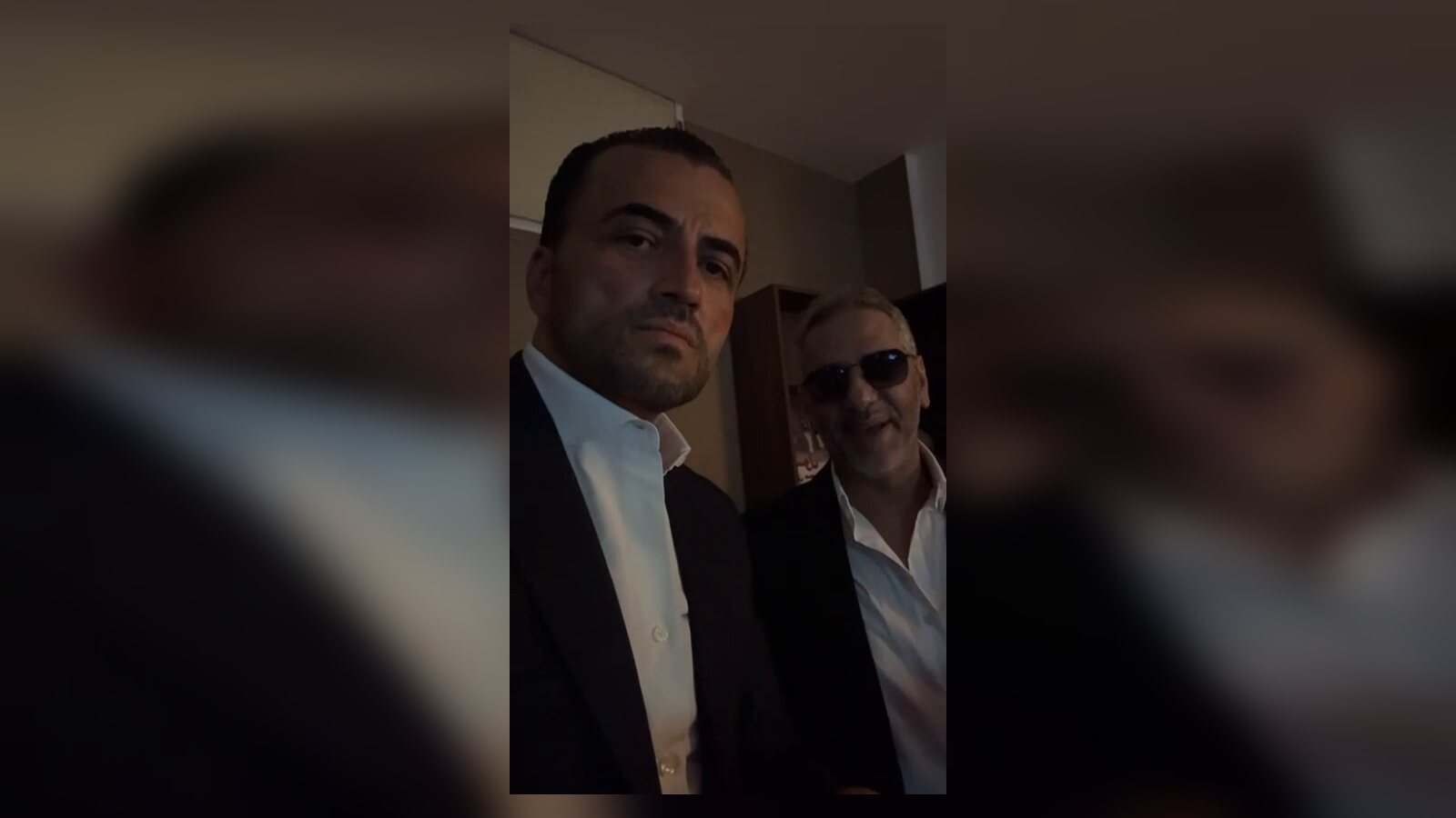 Fadel Shaker speaking in the official Riyadh comeback video published by Turki Alalshikh