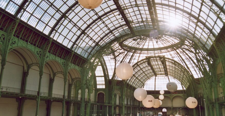 Interior of the Grand Palais, an indoor Paris option for families