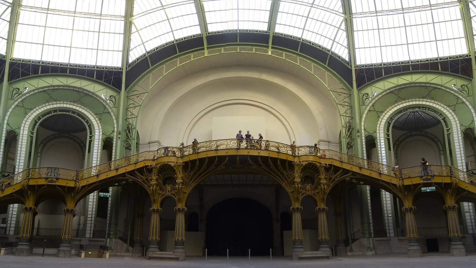 Grand Palais interior and its large Paris event space