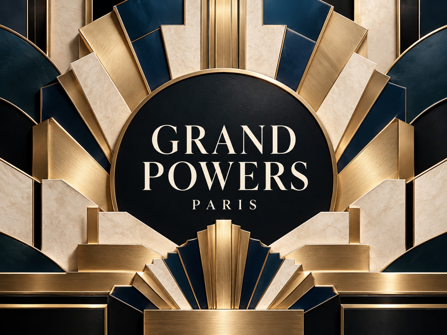 Grand Powers Paris Paris — couverture éditoriale Art déco originale