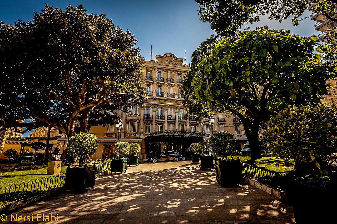 Hôtel Hermitage Monte-Carlo et son environnement sur la Riviera — vue 6