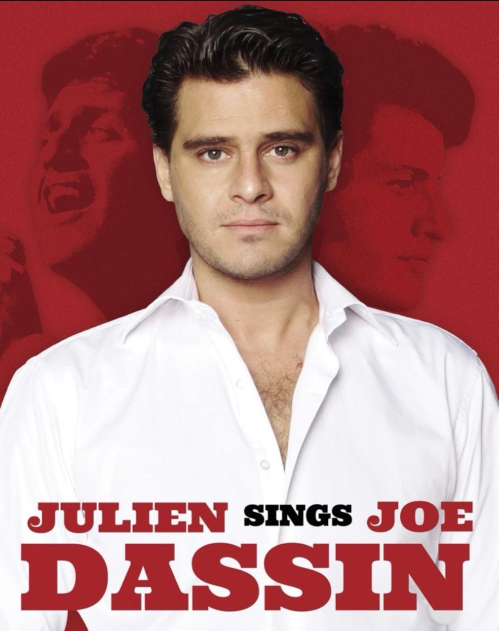 Julien Dassin portrait for Julien sings Joe Dassin