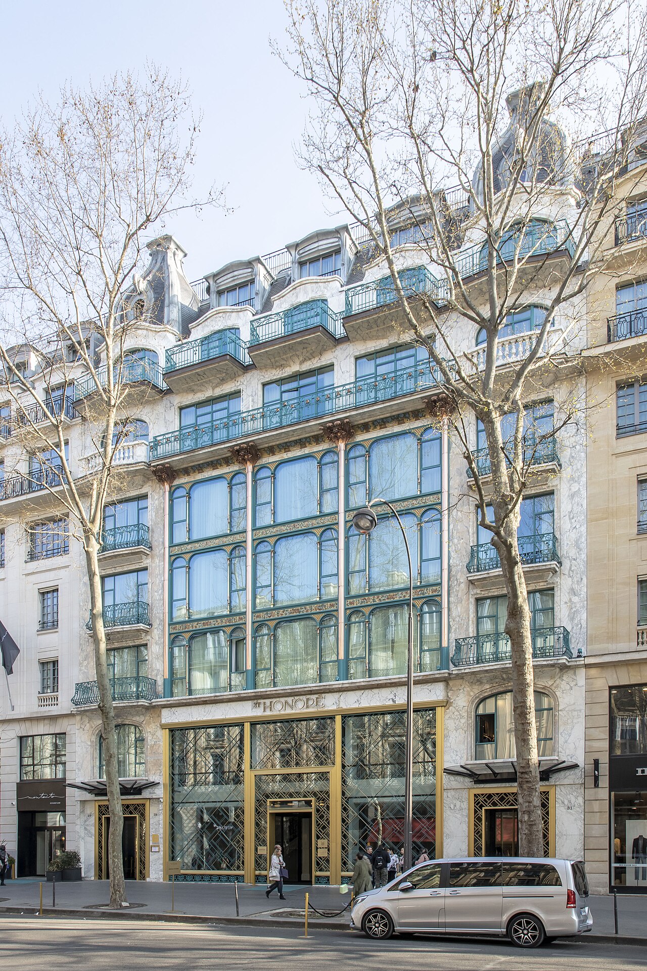 واجهة Kimpton St Honoré Paris — 27–29 boulevard des Capucines, 75002 Paris