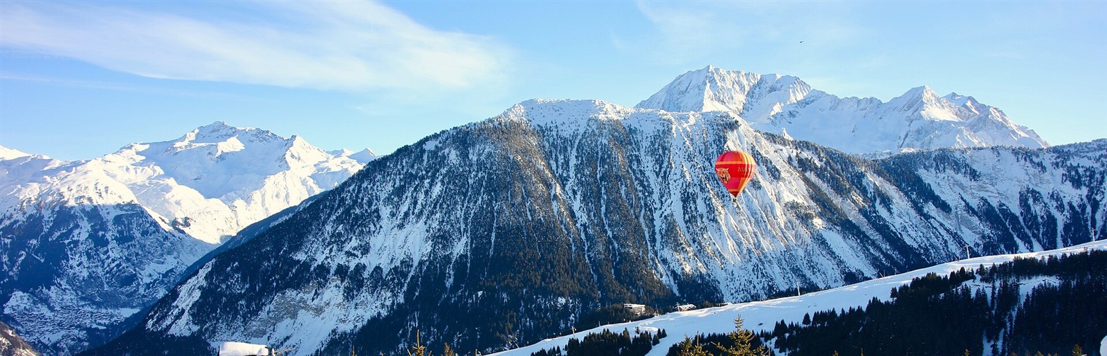 The French Alps seen from Courchevel, 2017