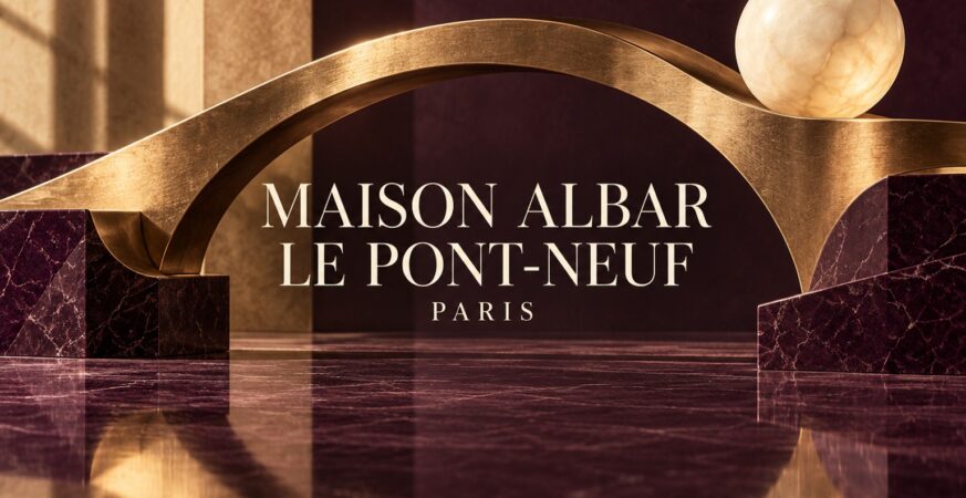 Maison Albar – Le Pont-Neuf Paris — couverture éditoriale de voyage originale