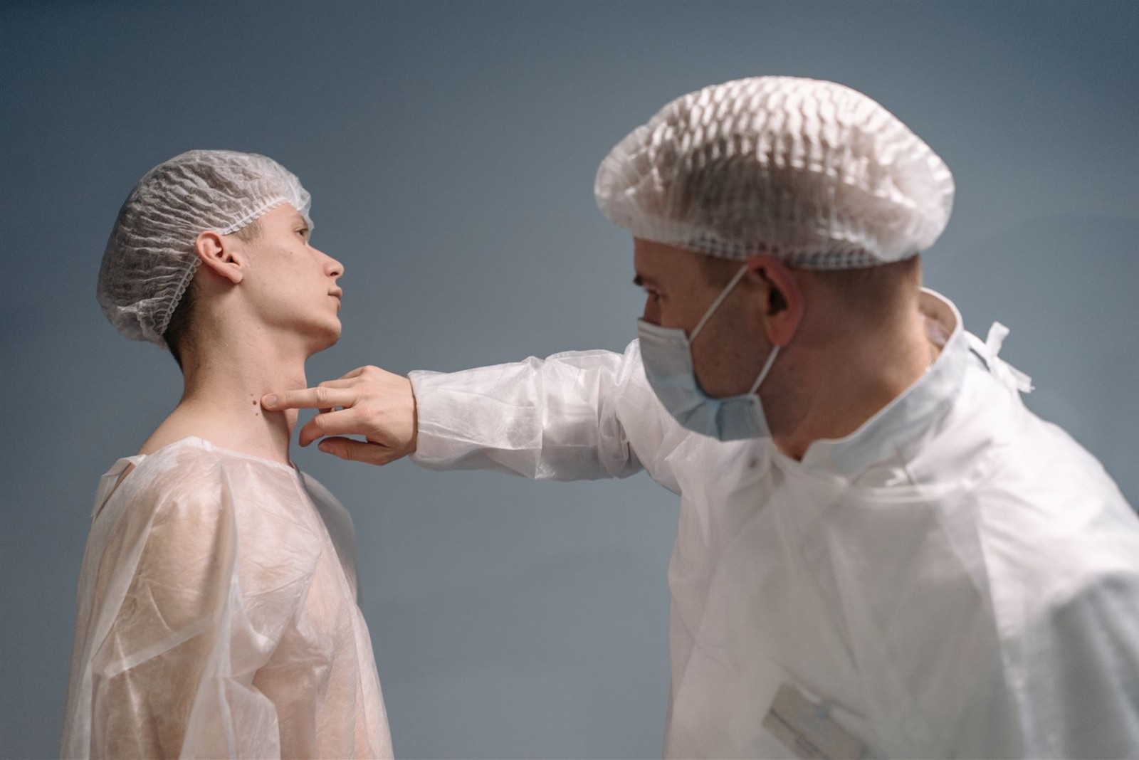 Clinical examination — illustrative photograph.