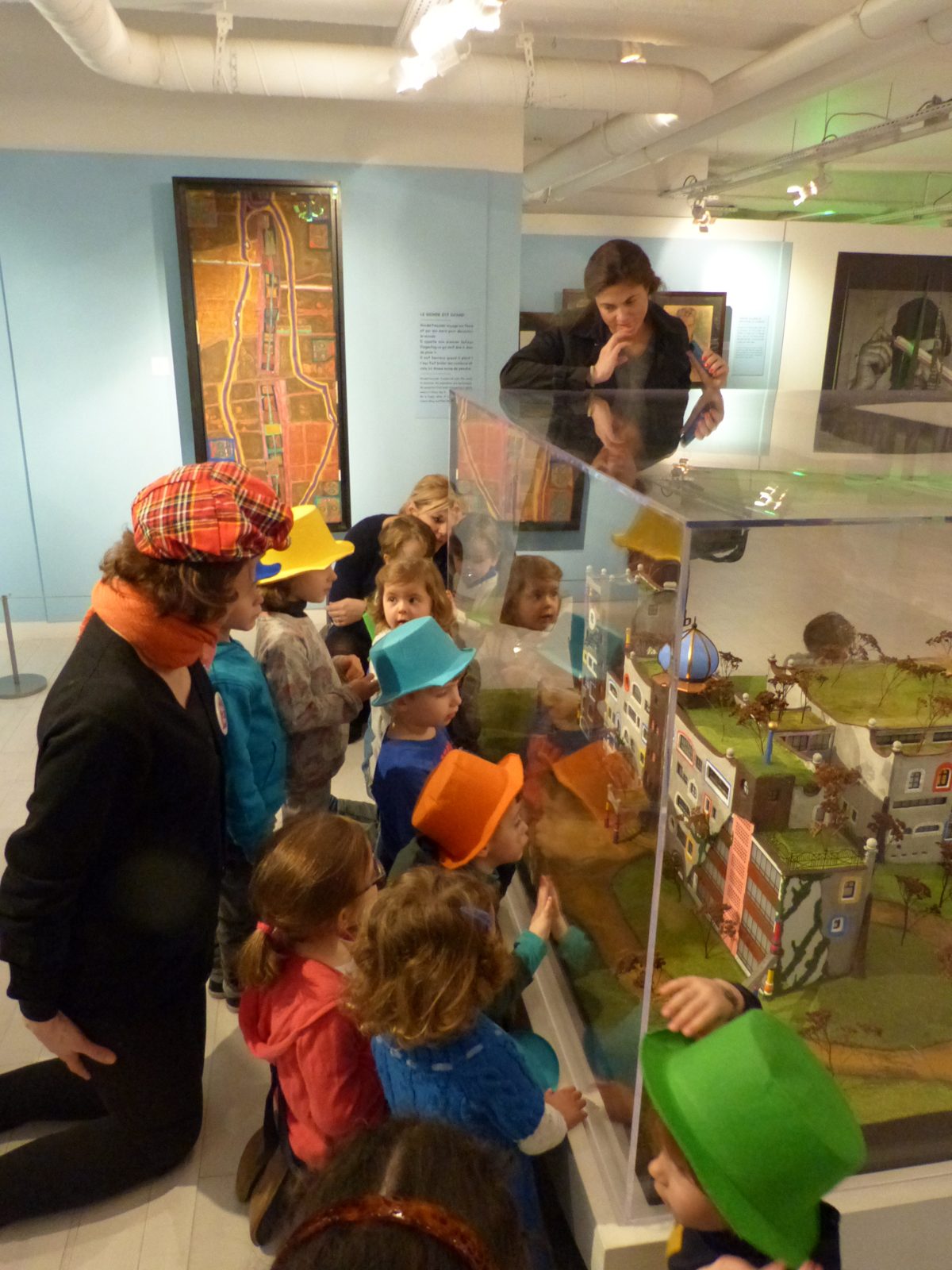 Atelier pour enfants au Musée en Herbe