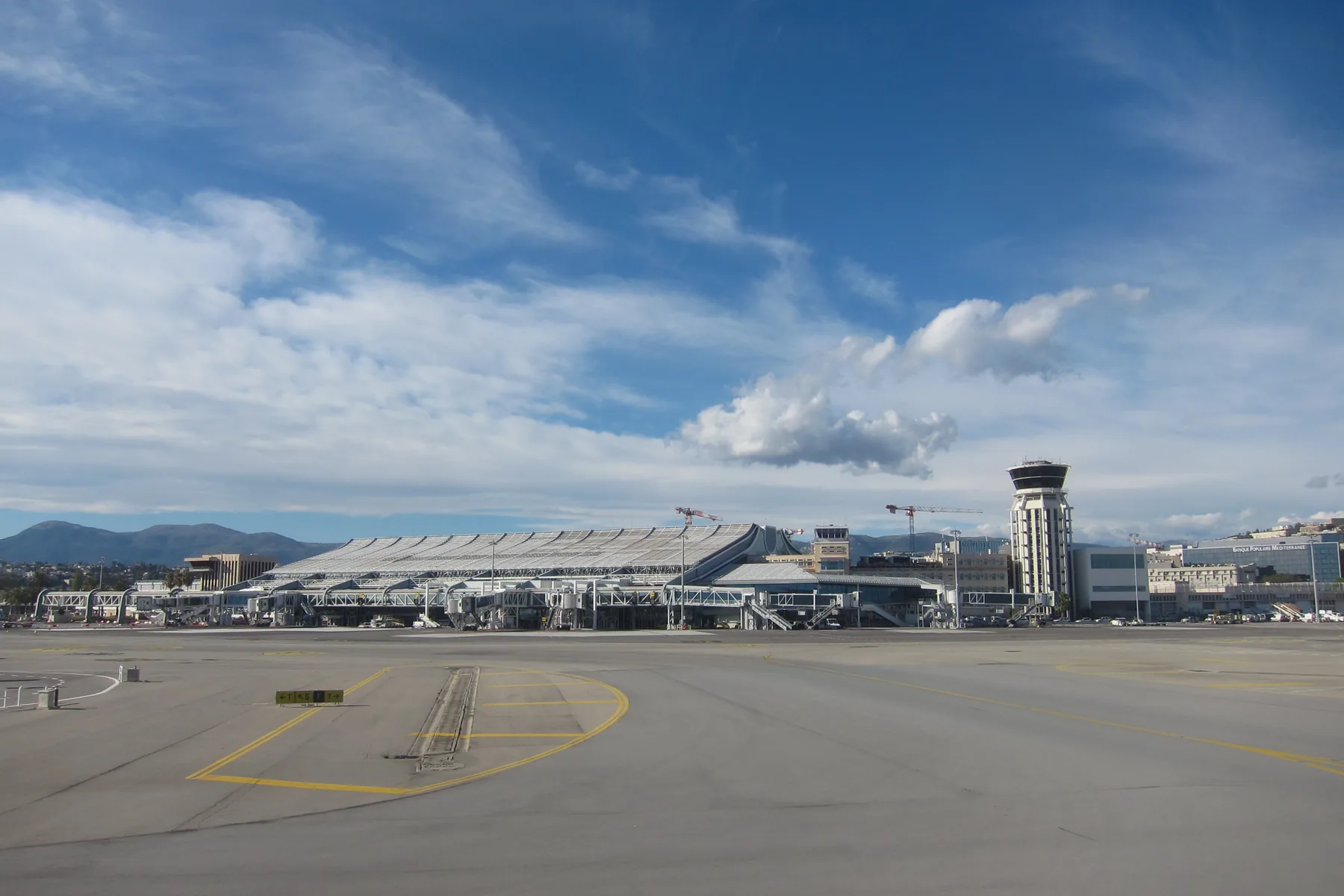 Nice Airport Terminal 1 Guide: Airlines, Tram, Cannes and Monaco Transfers — terminal view