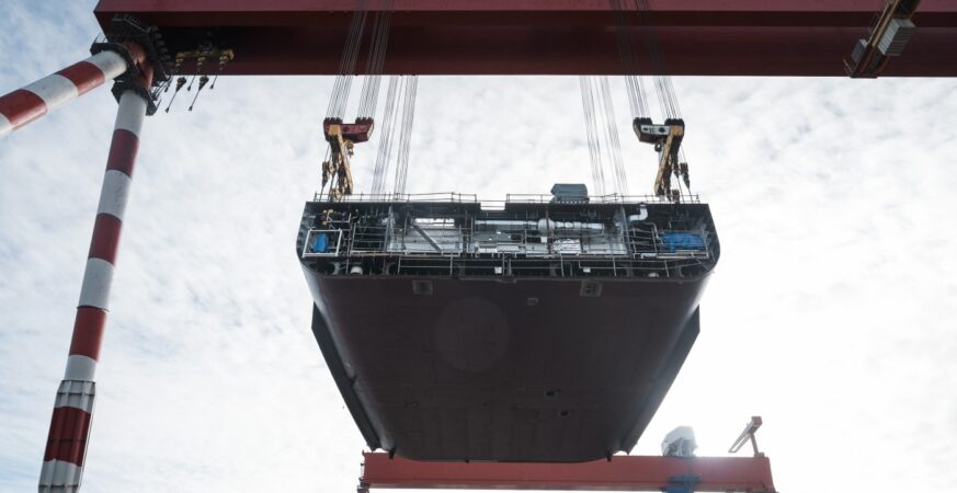 Orient Express Olympian keel-laying ceremony, Saint-Nazaire, 19 November 2025. Source: Accor / Orient Express press centre.