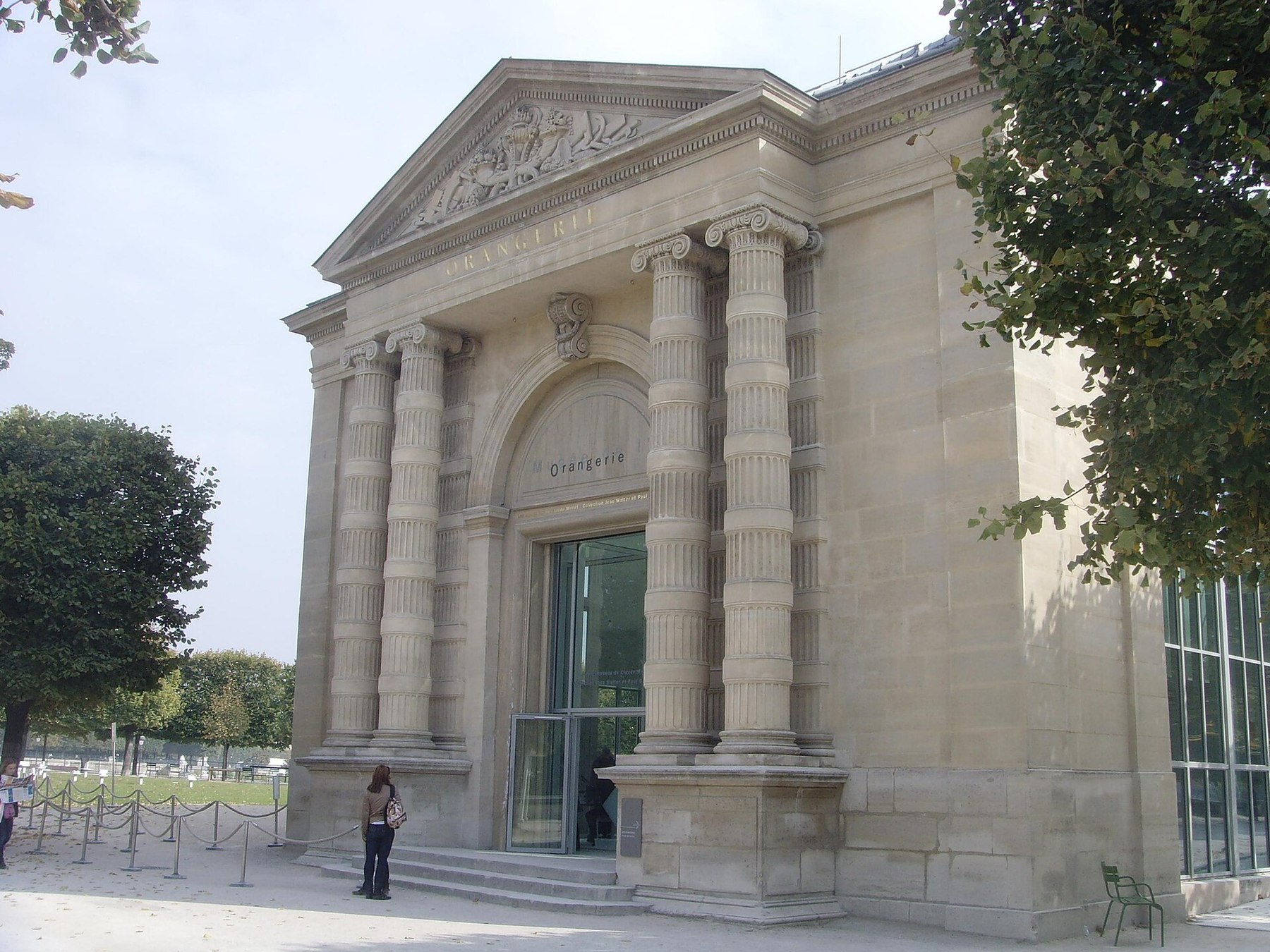 Musée de l’Orangerie — مشهد خارجي