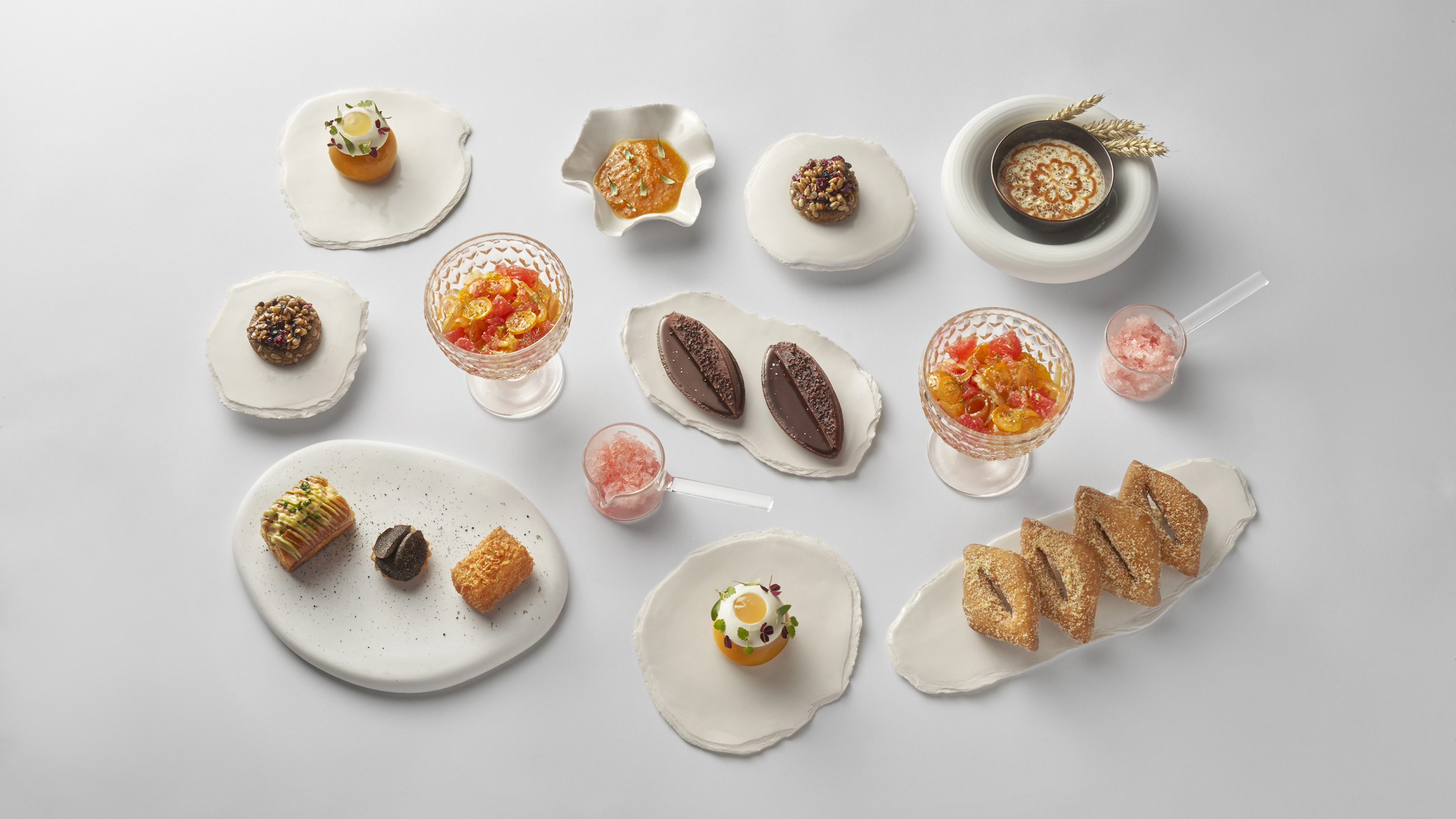 Luxury French culinary creations at Four Seasons Hotel George V Paris