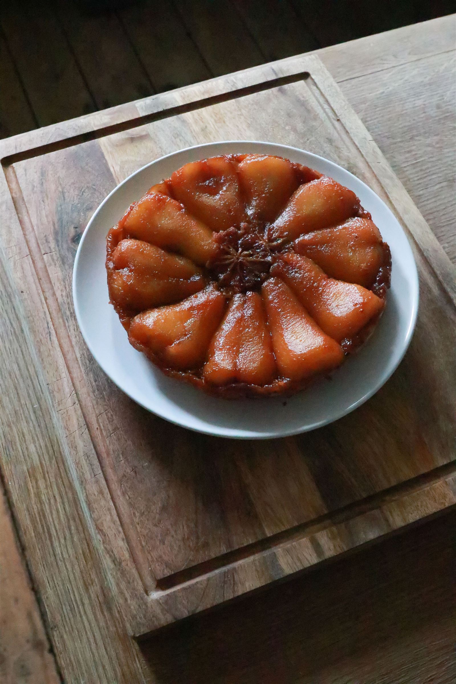 Caramelized tarte Tatin